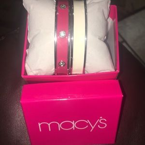 Set of two bangles from Macy's.